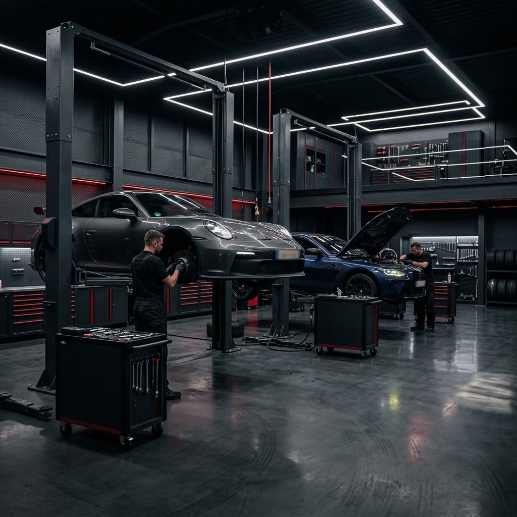 ERZ GARAGE Bursa Nilüfer premium oto servis atölyesi